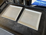 11 x 11 Square Dining Plates