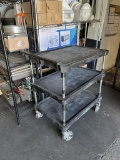 Black Bus Boy Cart