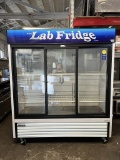 Everest 3 Glass Sliding Door Refrigerator, Merchandiser