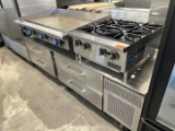 Randell 82” Refrigerated 4 Drawer Chef Base