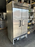 True Double Door Freezer