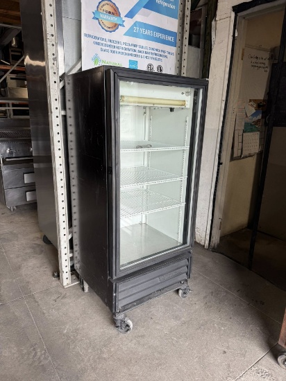 True Glass Door Reach in Refrigeartor, Low Profile - Short