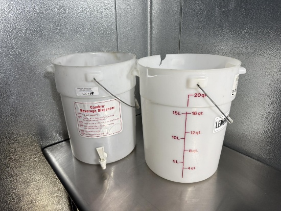 Cambro Drink Dispenser 20Qt - NO LIDS
