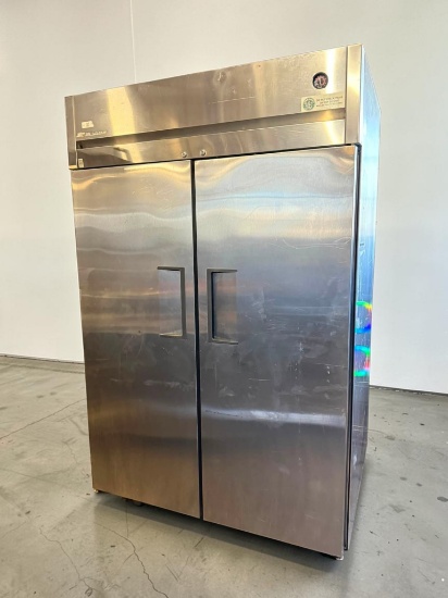True Model TG2R-2S 2 Door Top Mount Reach in Refrigerator