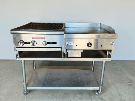 Blue Air NSF 48" Equipment Stand W/ Casters