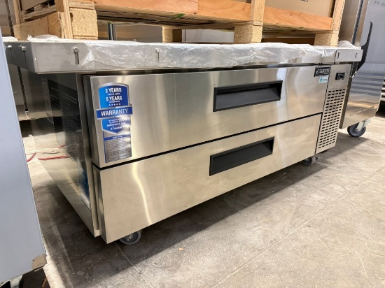 Dukers DCB52-60-D2 60" Chef Base w/ (2) Drawers - 115v