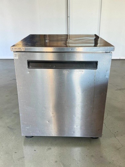 Mfg. 2021 DELFIELD Model 406P-STAR2 1-Door Undercounter Refrigerator, 115V 1PH, R290,