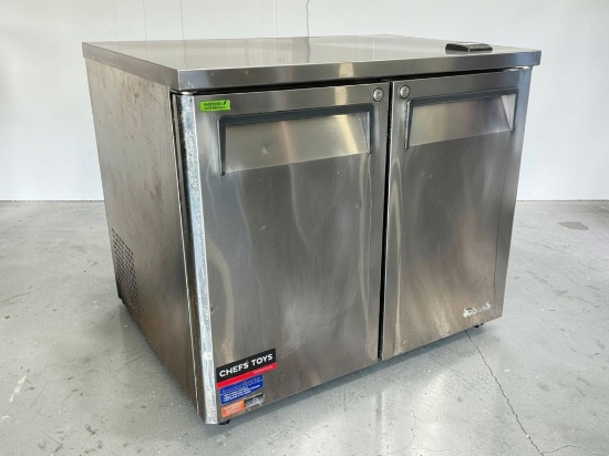 Turbo Air Model MUF-36 36" Undercounter 2 Door Freezer