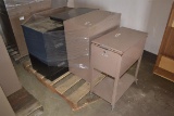 LOT OF FILING 2-DRAWER CABINETS/TABLE