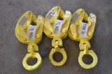 (3) 1/2 TON  PLATE CLAMPS