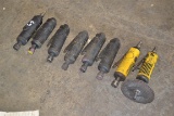 LOT OF PNEUMATIC END GRINDERS