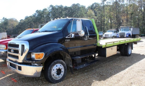 FORD F650 Invader Roll-Back Bed, Diesel Engine, Automatic Transmission, Single Axle  ~