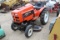 SALVAGE POWER KING TRACTOR . Belly Mower, 3PTH, Gas Engine, All Gear Drive  ~