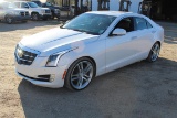 CADILLAC ATS 4 Door, Gas Engine, Automatic Transmission, Single Axle, TITLE DELAY  ~N1 92447