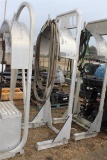 HYD. HOSE RACK FOR TRACTOR TRUCK . ~