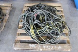 LOT OF APPROX. 400' WELDING LEADS . ~