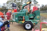 VERMEER BC1250 Wood Chipper, Diesel Engine, Trailer Mounted, NO TITLE ON TRAILER  ~