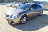 NISSAN MAXIMA Leather, 4 Door, Gas Engine, Automatic Transmission, Single Axle, 93,661 Miles, RECONS
