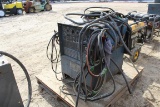 MILLER SYNCROWAVE 250 SALVAGE, Electric, Skid Mounted, FLOODED ITEM  ~