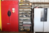 METAL CABINET W/AIR IMPACT TOOLS, IMPACT WRENCHS, ETC…
