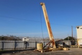 METAL WINCH TEST STAND APPROX 30' TALL