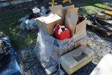 GAS CONTAINERS, TOOL BOXES, ETC…