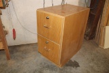 OAK (2) DRAW FILE CABINET