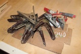 LOT OF SPRING CLAMPS