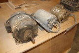 (3) ELECTRIC MOTORS