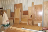 LOT OF MISC WOOD FOR CABINET PRODUCTION