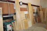 LOT OF MISC WOOD FOR CABINET PRODUCTION