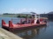 12'X30' BARGE BOAT W/PUSH KNEES W/2 SUZUKI 150 HP ENGINES