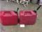 (2) 5 Gallon Gas Tanks