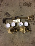 Victor Cutting Torch and Gauges