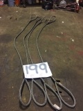 (4) Wire Slings