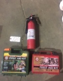Firs Aid Kits and Fire Extinguisher