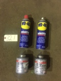 (2) WD-40 and (2) Loctite