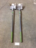 (2) Shovels