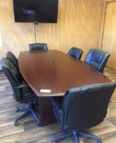 2017 Conference Table W/ 6 Chairs