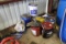 Lot of Hydraulic Fluid W/ Pump