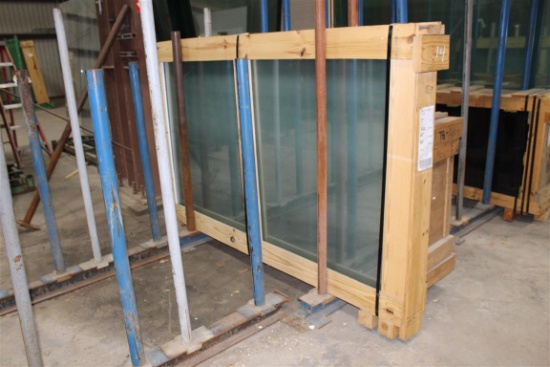 42 Sheets of 48”X84” Clear Glass