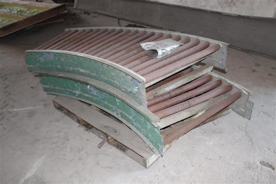 (2) Conveyor Turn Sections