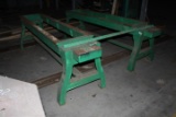 (2) Metal Tables