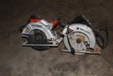 (2) Black and Decker Skill Saws