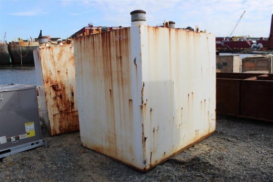 SQUARE FUEL TANK . APROX 7'X5'X6' TALL, Located at 800 E Indian River Rd. Norfolk, VA 23523, call 22