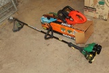Black and Decker Electric Hedge Trimmer and Gas Weedeater