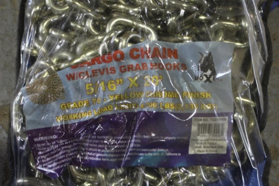 BAG OF 5/16X20' CARGO CHAIN . ~