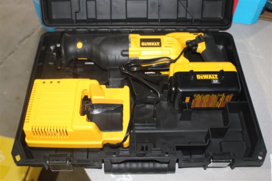 Unused Dewalt DC305 . HD 36V Cordless Reciprocating Saw w/ Battery Charger  ~