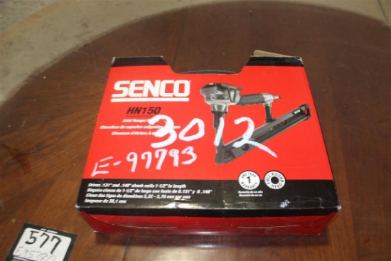 Unused Senco HN250 Joist Hanger Nailer . Drives .131 & .148" Shank Nails,  1 1/2" in Length  ~"