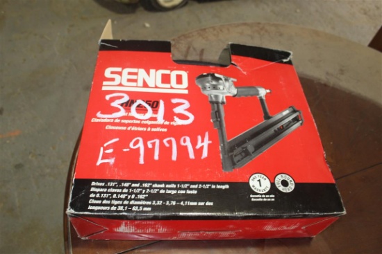 Unused Senco HN250 Joist Hanger Nailer . Drives .131,  .148",  .162" Shank Nails